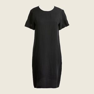 JCrew Cupro T-shirt dress black M